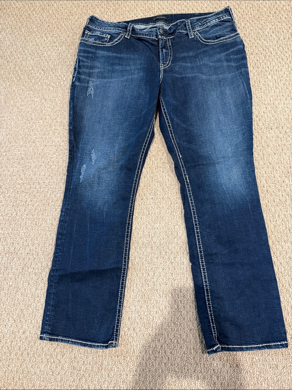 Silver Jeans Dark Blue Boot Cut Women's Jeans